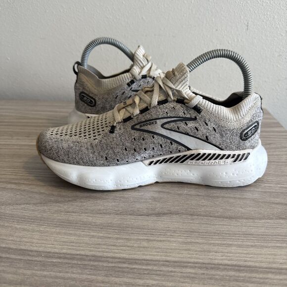 Brooks Womens Glycerin StealthFit GTS 20 1203711B163 Gray Sneaker Shoes Sz 8.5 B - Picture 9 of 11